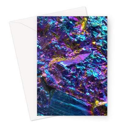 Blue Titanium Greeting Card (10 Pack)